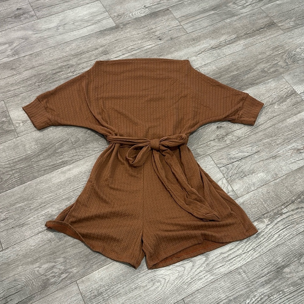 Janette Plus Romper NWOT